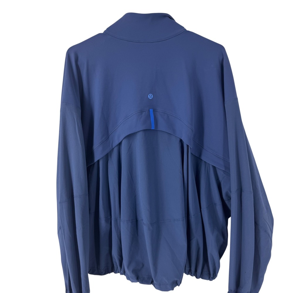 Lululemon Define Relaxed-Fit Jacket Luon Pitch Blue LW3HD3S Size 10 NEW - Picture 3 of 12